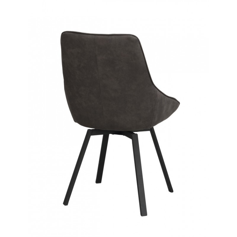 RO Alison Chair Dark Grey/Black